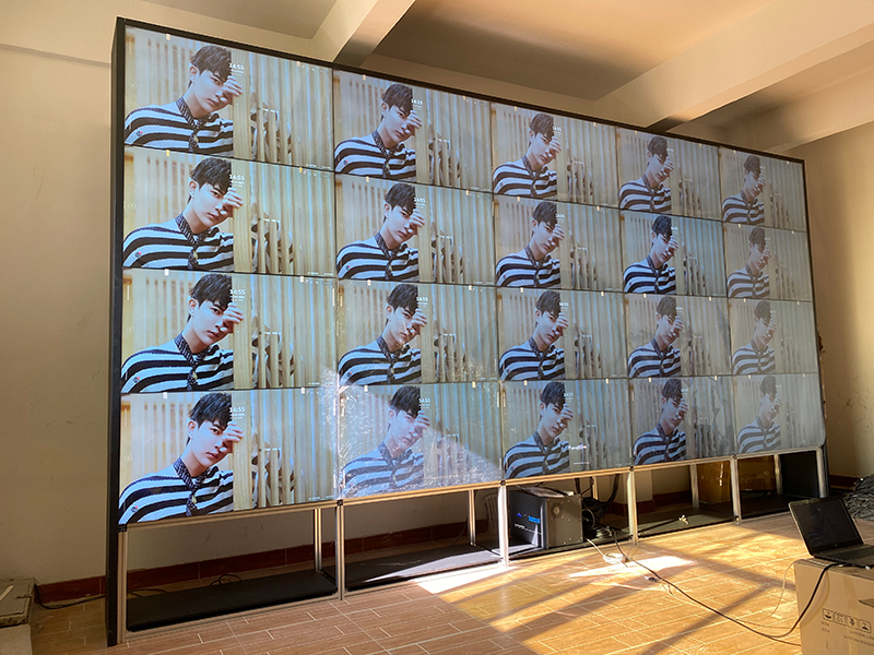 調試圖-小區監控室液晶拼接屏 調試圖-小區監控室液晶拼接屏