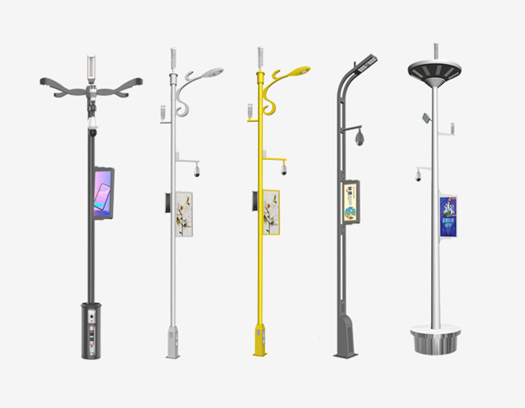 智慧Led燈桿屏 智慧Led燈桿屏
