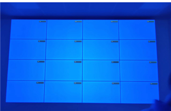 深圳某片區監控室大屏項目案例